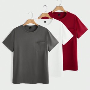 Manfinity KASUA 2-Pack Men’s Pocket T-Shirts