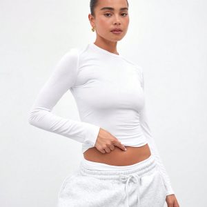 MUSERA Long Sleeve Modal T Shirt